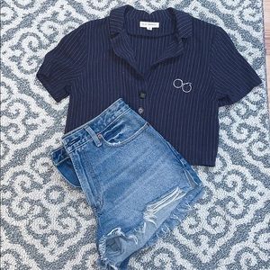 Abercrombie High Rise Shorts